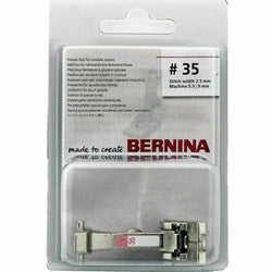Bernina Invisible Zipper Foot #0306537000 (#35N) Genuine New Style Machine