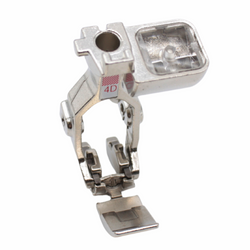 Bernina Zipper Foot #0332217200 (#4D) Genuine for 9mm Dual-Feed Models
