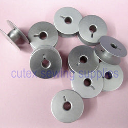 10 Large Size Aluminum Bobbins For Juki Industrial Sewing Machine #10759603