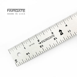 Fairgate 15" Standard Aluminum English Ruler 20-115
