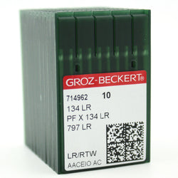 100 Pk. Groz-Beckert 134LR, 135X8RTW, 797LR Leather Point Sewing Machine Needles