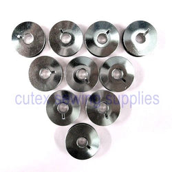10 Metal Bobbins #10079 For Pfaff 145, 146, 191, 242, 445 Sewing Machines