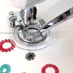 Low Shank Flower Stitch Foot #FSF For Portable Home Sewing Machines