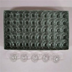 100 Singer Class 15 Sewing Machine Plastic Bobbins #2518P #81348 #SA156