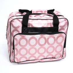Janome Pink Portable Sewing Machine Tote Bag Carrying Case
