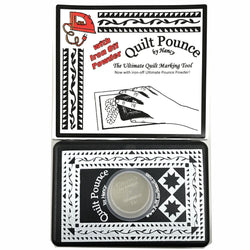 Ultimate Quilt Pounce Pad With White Powder 2 Oz. Bag - Quilt Marking Tool