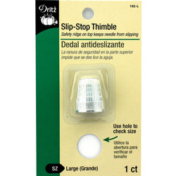 Dritz Slip-Stop Thimble Size Large #D162-L