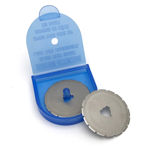 2 Pk. 28MM Skip Cut Rotary Cutter Refill Replacment Blade For Fabric ...