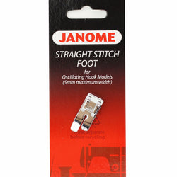 Janome Straight Stitch Foot  #200125008 For Oscillating Hook Model(5mm Max Width)