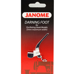 Janome Darning Foot  #200127000 For Oscillating Hook Models (5mm Max Width)