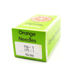 100 Pk. Orange Brand TQX1, 175X1 Industrial Sewing Machine Needles Size 80-12