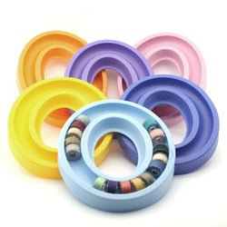 Bobbin Ring Saver - Sewing Machine Bobbin Organizer - Holds 30 Bobbins
