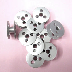 Juki LU-563, LU-1510, LU-1560 Sewing Machine Large Aluminum Bobbins - 10 Pack