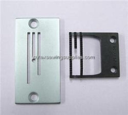 SINGER 20U STRAIGHT STITCH NEEDLE PLATE & FEEDER SET