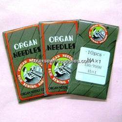 Organ Needles HLx5 PD Titanium 10 PACK (Choose Size)