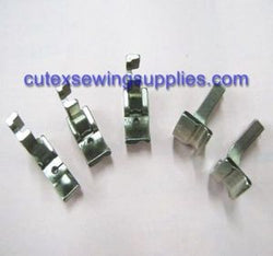 HINGED RIGHT SIDE PIPING WELT PRESSER FOOT 5 SIZE SET