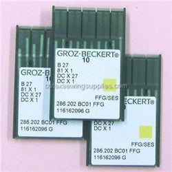 30 B27 DCX1 DCX27 Ball Point Overlock Sewing Machine Needles