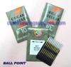 30 ORGAN DCX27 B27 BALL POINT TITANIUM OVERLOCK NEEDLES