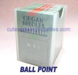 100 ORGAN Ball-Point BLX1 Portable Serger Needles