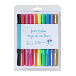 Camelot Fabric Markers - Bright Colors - 10 Color Set