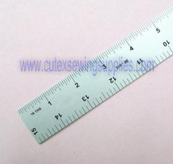 STRAIGHT EDGE ALUMINUM RULER 15 INCHES 15" X 1-1/4"