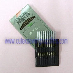 10 ORGAN Titanium DBXK5 Commercial Embroidery Machine Needles BARUDAN TAJIMA
