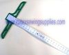 HEAVY-DUTY 24" T-SQUARE Aluminum Ruler 24 inch Length 2" Width 16" Head