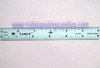 6" CENTER FINDING ALUMINUM RULER 6" X 3/4" RULE