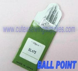 【お1人様1点限り】 10 SINGER 14U OVERLOCK SERGER NEEDLES 2054 SLX75 16X75 その他
