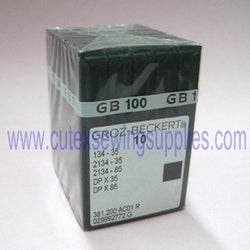 100 Groz-Beckert 134-35 DPX35R  ADLER PFAFF Industrial Sewing Machine needles