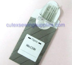 10 Organ HAX130N Top-Stitching Flat Shank Home Sewing Machine Needles