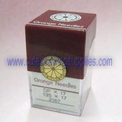 100 DPX17 135X17 SY3355 Industrial Sewing Machine Needles - Orange Brand