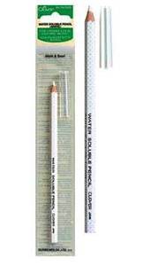 CLOVER Water Soluble Pencil White Marking Pencil #5000
