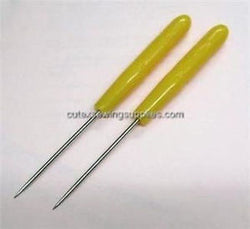 PLASTIC HANDLE AWL FOR SEWING & PATTERN MAKING - 2 PACK