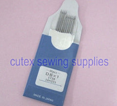 10 DBX1 16X231 16X257 1738 INDUSTRIAL SEWING MACHINE NEEDLES