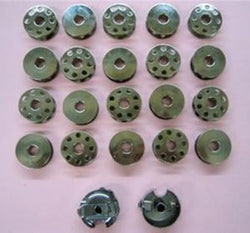 20 BOBBINS & 2 BOBBIN CASE SINGLE NEEDLE MACHINES CONSEW BROTHER JUKI