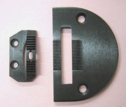 CONSEW 206RB WALKING FOOT MACHINE NEEDLE PLATE AND FEED DOG SET  18030 & 18301