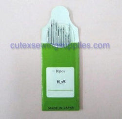 10 Organ HLX5 130/705H-Q Flat Shank Quilting Needles