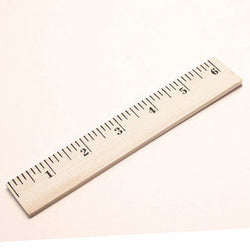 6 inch Wooden Straight Ruler