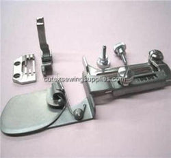 Industrial Sewing Machine Clean Finish Shirt Tail Hemmer Set Hemming Attachment