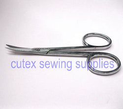 Mundial Classic Forged 3-1-2" Extra Fine Points Curved Embroidery Scissors 701-S