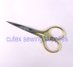 Mundial Classic Forged 3-1-2" Florentine Embroidery Scissors 160-CS