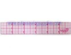 Westcott C-Thru 6" Clear Plastic Graph Beveled Ruler #B-50