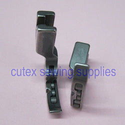 Industrial Sewing Machine Left Narrow Hinged Roller Cording Zipper Foot