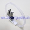 LEFT HAND PLASTIC RING FOOT FOR INDUSTRIAL HIGH SHANK SEWING MACHINES