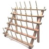 33 SPOOL WOODEN THREAD RACK FOR MID SIZE THREAD CONES