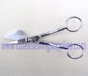 Offset Handle Applique Scissors 5-7/8" Length with Duck Bill