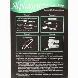 Alphasew 18-Bulb LED Light Strip Kit For Sewing Machines & Sergers