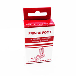 Fringe Foot High Shank #200016108 For Janome Memory Craft Sewing Machine