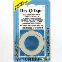 Collins Res-Q Tape Double Sided Clear Adhesive 180" x 3-4" #C47